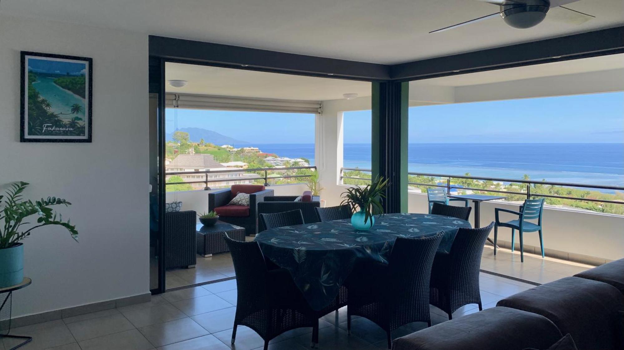 Kaili Ocean View Luxury 2Br Ac Throughout Fiber Wifi & Pool Διαμέρισμα Παπεέτε Εξωτερικό φωτογραφία