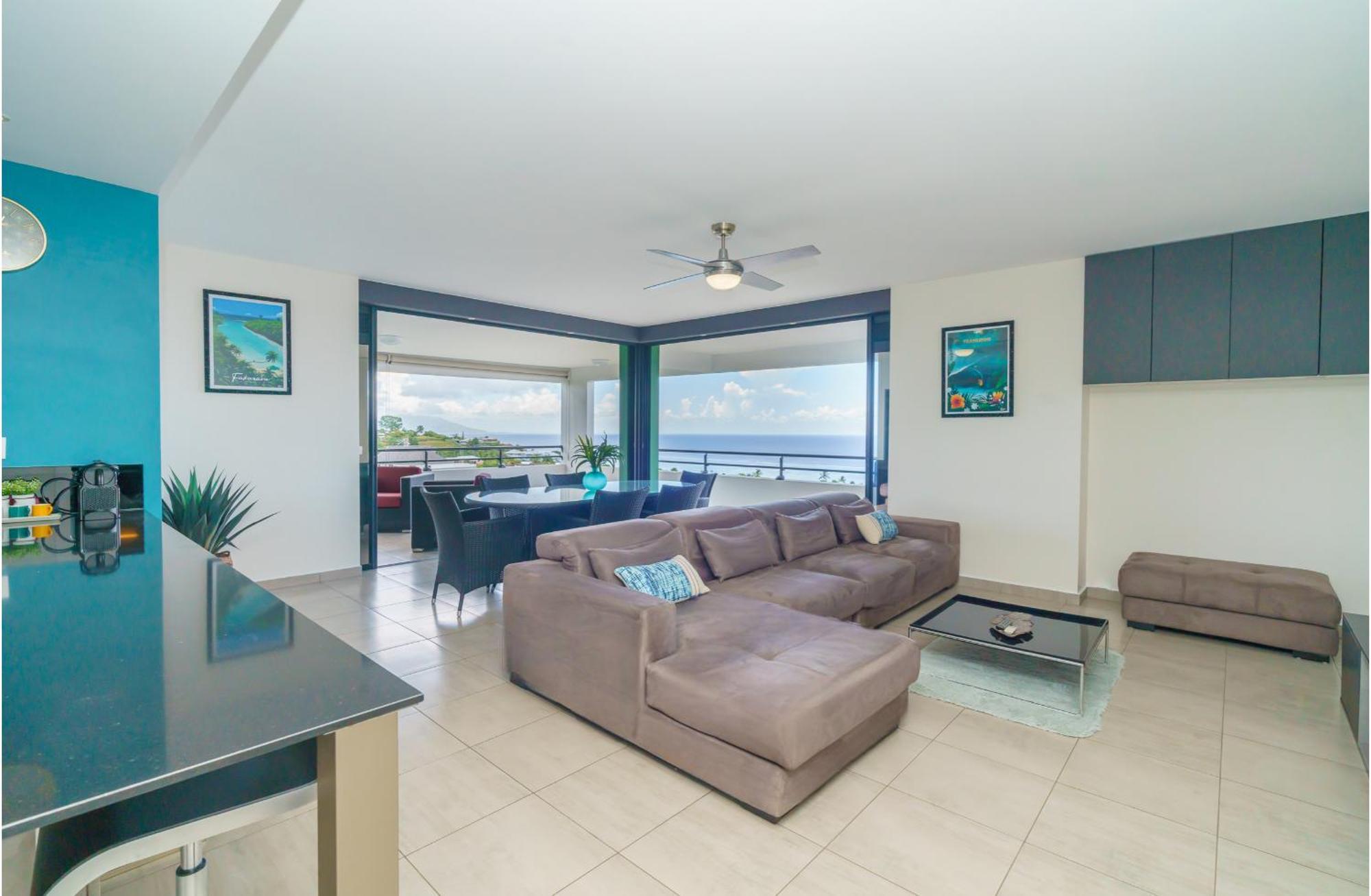 Kaili Ocean View Luxury 2Br Ac Throughout Fiber Wifi & Pool Διαμέρισμα Παπεέτε Εξωτερικό φωτογραφία