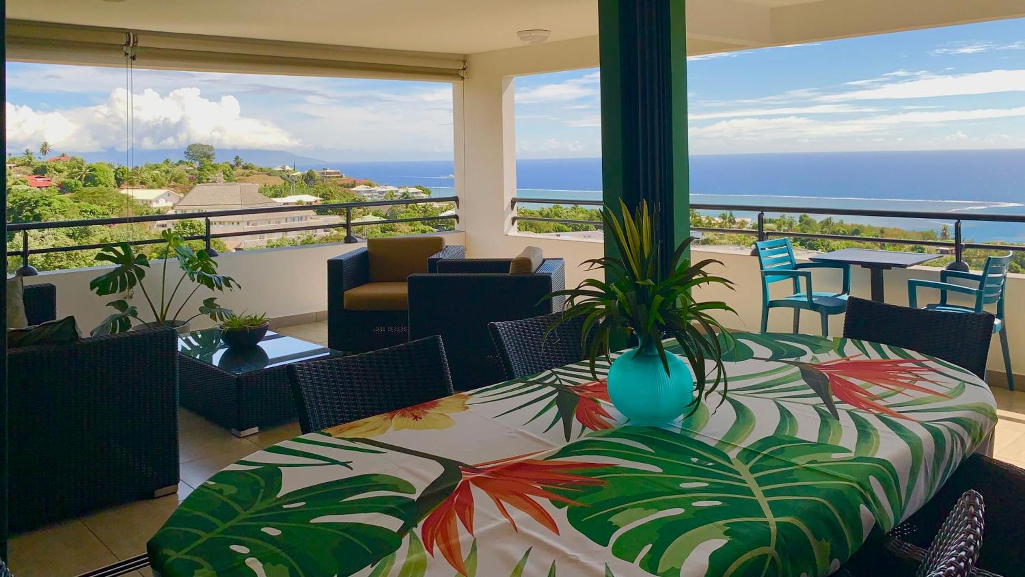 Kaili Ocean View Luxury 2Br Ac Throughout Fiber Wifi & Pool Διαμέρισμα Παπεέτε Εξωτερικό φωτογραφία