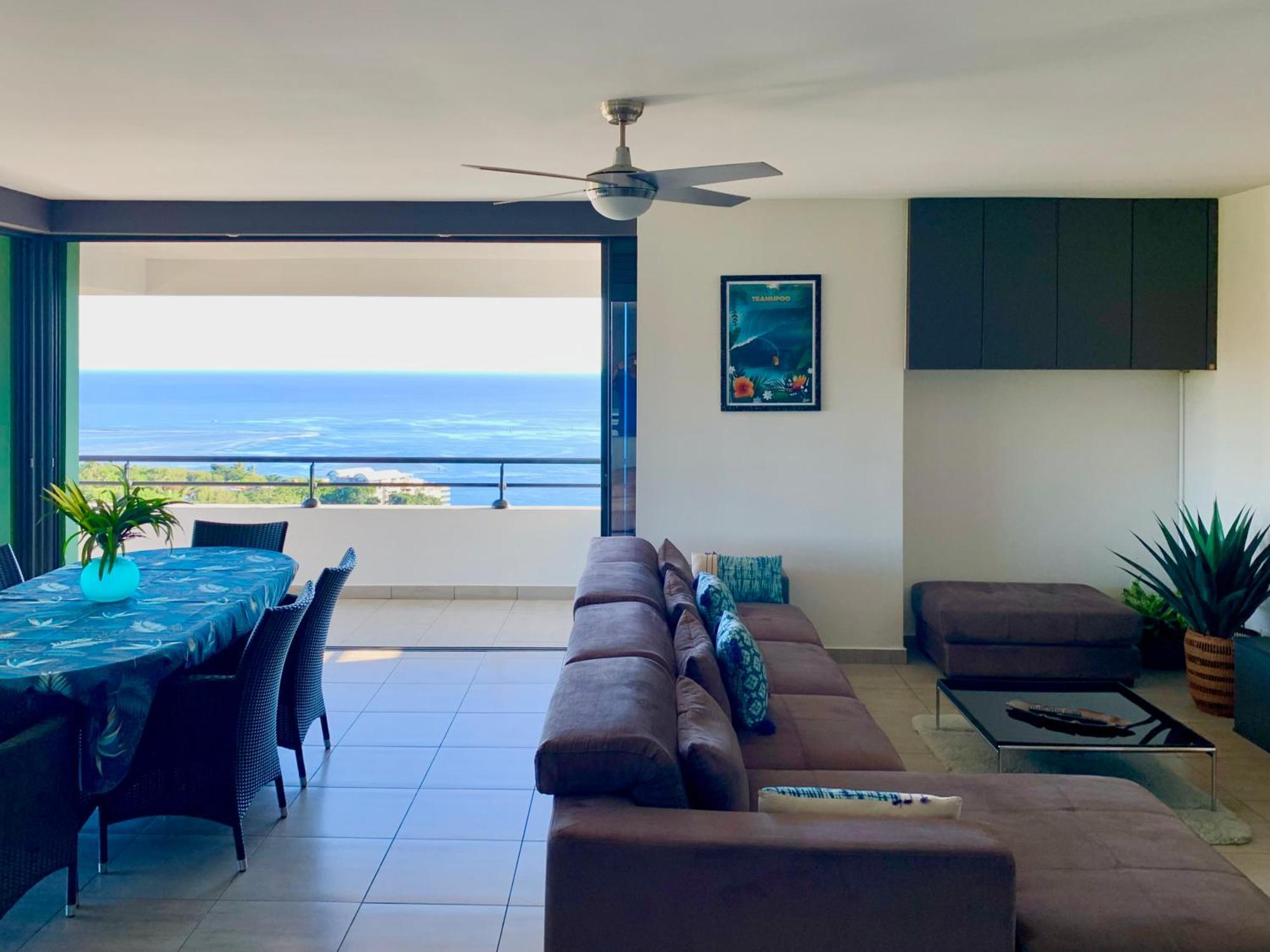 Kaili Ocean View Luxury 2Br Ac Throughout Fiber Wifi & Pool Διαμέρισμα Παπεέτε Εξωτερικό φωτογραφία