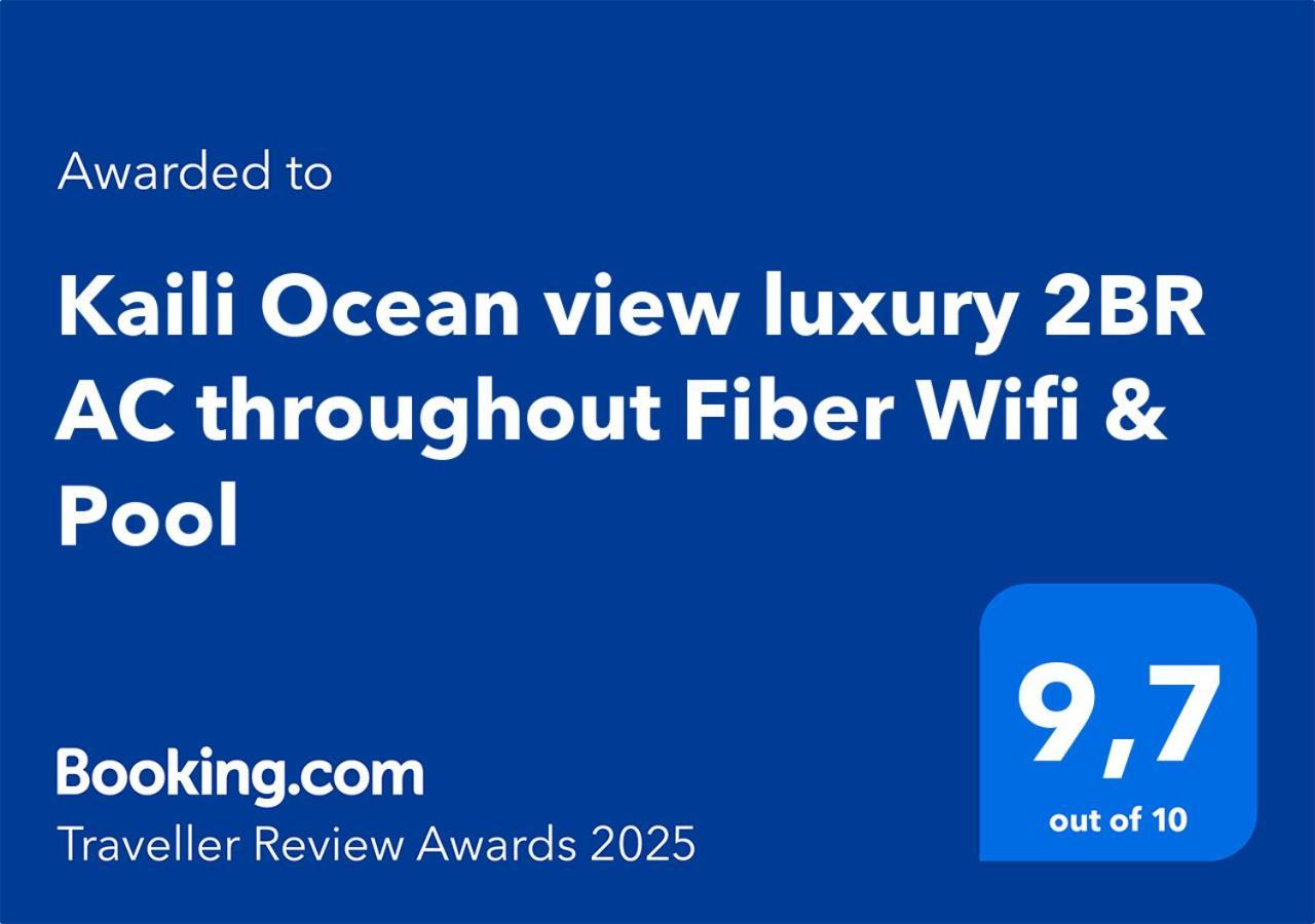 Kaili Ocean View Luxury 2Br Ac Throughout Fiber Wifi & Pool Διαμέρισμα Παπεέτε Εξωτερικό φωτογραφία